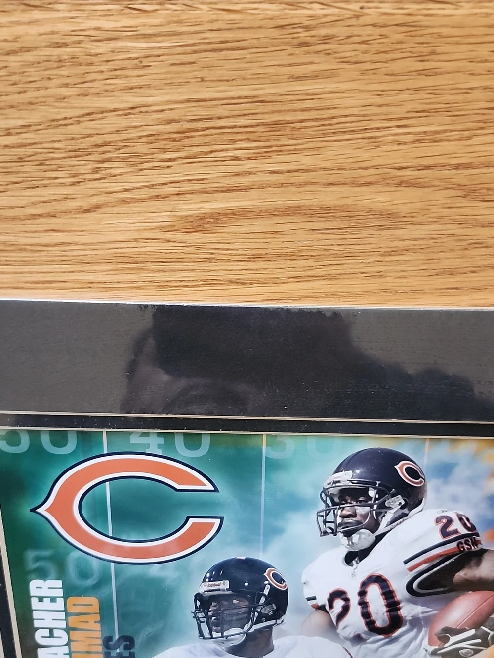 NFL Bears Black Framed Wall Art NFL Licensed